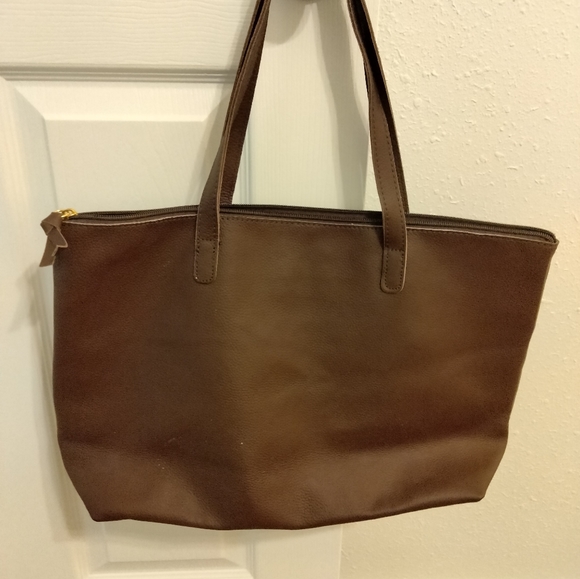 Joy Mangano Brown travel Bag - Picture 2 of 3